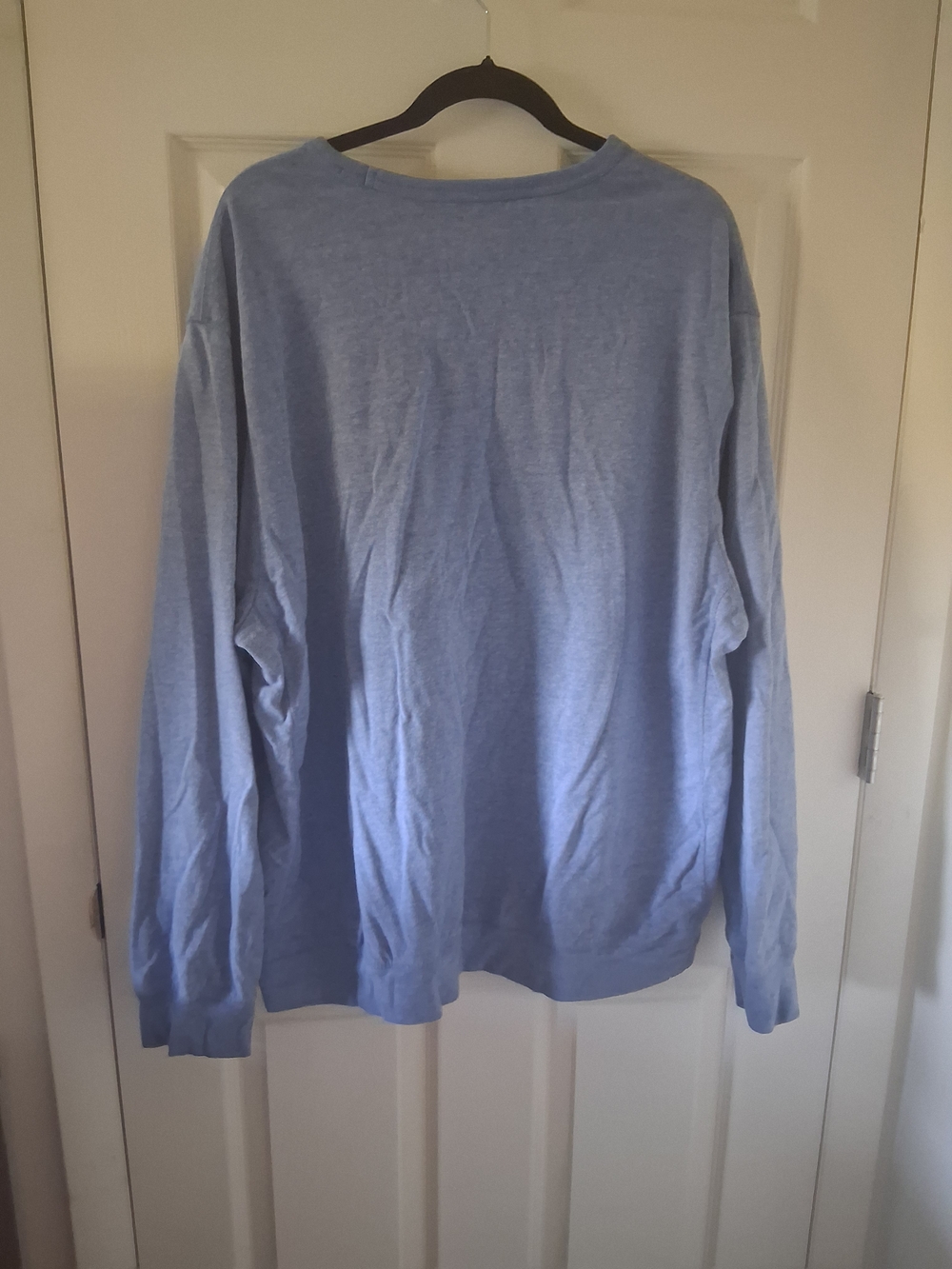 George Ribbed Royal Blue Pullover - Picture 2 of 3